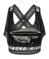 John Richmond Technical-fabric Top In Black