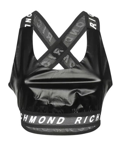 JOHN RICHMOND JOHN RICHMOND LOGO-STRAP PERFORMANCE TOP