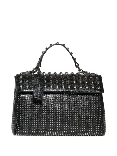 John Richmond Studded Bag In Black