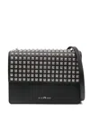 John Richmond Studded Shoulder Bag In Black