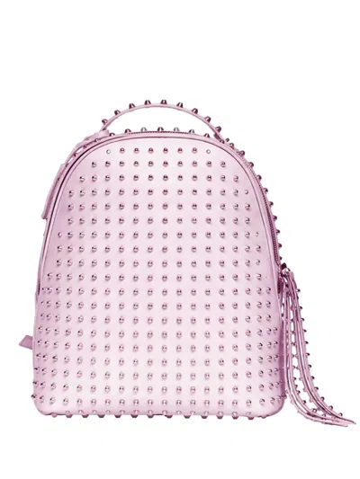 John Richmond Stud-embellished Backpack In Pink
