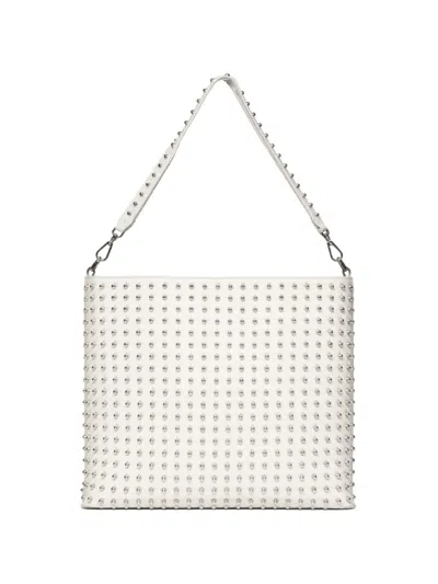 John Richmond Stud-embellished Shoulder Bag In Pink