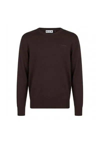 John Richmond Sweater Mekligi In Brown