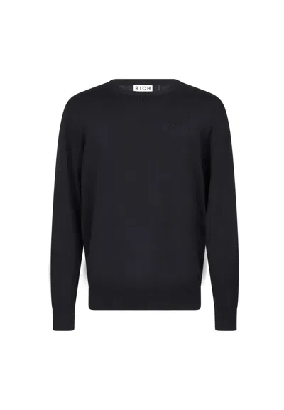 John Richmond Sweater Mekligi In Black