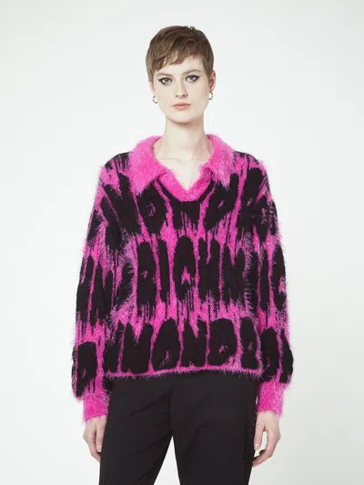 John Richmond Sweater In Rosa