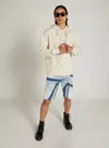 John Richmond Sweatshirt Sweatshirt In Bianco