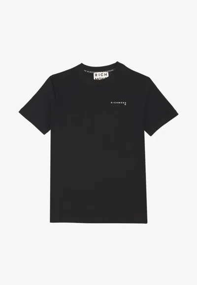John Richmond T-shirt Borim T-shirt In Black