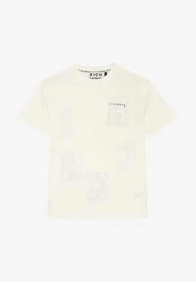 John Richmond T-shirt Borim T-shirt In Neutral