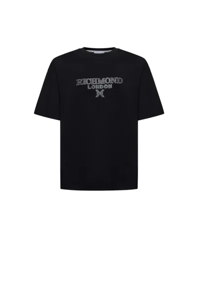 John Richmond T-shirt Efiany In Black