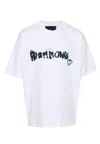 John Richmond Logo-print Cotton T-shirt In Bianco