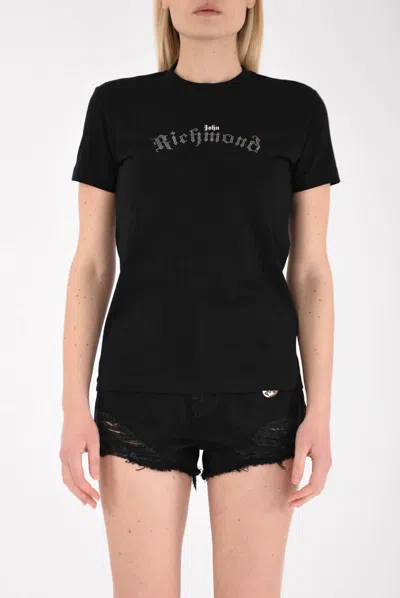John Richmond T-shirt T-shirt In Nero