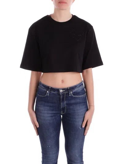 John Richmond T-shirts And Polos Black In Nero Neri E Grigi