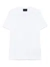 John Richmond Crew-neck Cotton T-shirt In White