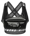 John Richmond Technical-fabric Top In Black