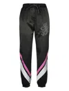 John Richmond Techno Fabric Track Pants In Black