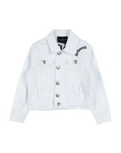 John Richmond Babies'  Toddler Boy Jacket White Size 4 Cotton, Elastane