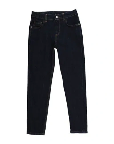 John Richmond Babies'  Toddler Boy Jeans Blue Size 6 Cotton, Elastane In Black