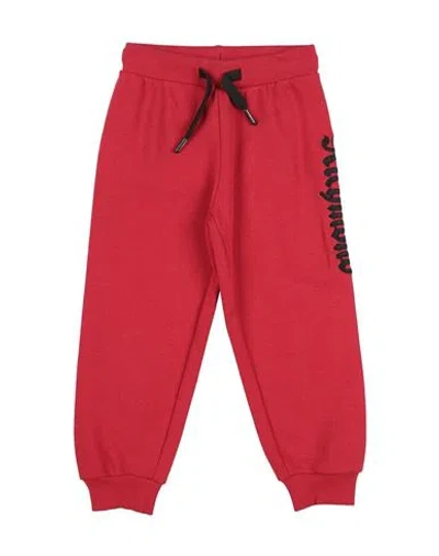 John Richmond Babies'  Toddler Boy Pants Red Size 3 Cotton, Polyester