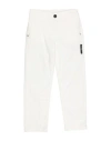 John Richmond Toddler Boy Pants White Size 6 Cotton, Elastane In White