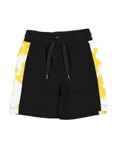 John Richmond Babies'  Toddler Boy Shorts & Bermuda Shorts Black Size 5 Cotton