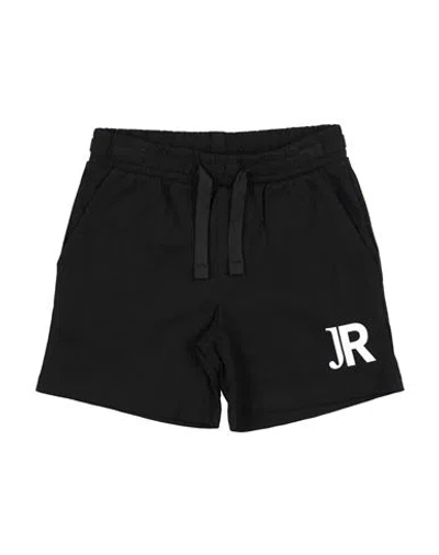 John Richmond Babies'  Toddler Boy Shorts & Bermuda Shorts Black Size 6 Cotton