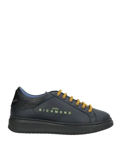 John Richmond Babies'  Toddler Boy Sneakers Midnight Blue Size 9.5c Calfskin