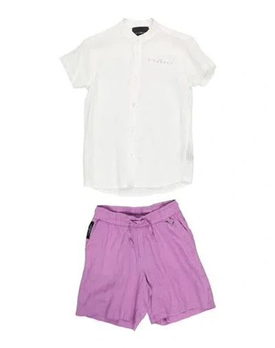 John Richmond Babies'  Toddler Boy Suit Light Purple Size 6 Linen