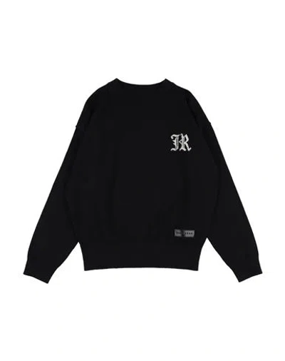 John Richmond Babies'  Toddler Boy Sweater Black Size 6 Viscose, Polyester, Nylon