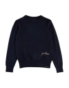 John Richmond Babies'  Toddler Boy Sweater Navy Size 6 Viscose, Nylon In Blue