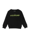 John Richmond Babies'  Toddler Boy Sweatshirt Black Size 5 Cotton