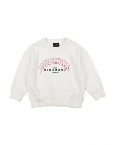 John Richmond Babies'  Toddler Boy Sweatshirt Off White Size 6 Cotton