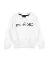 John Richmond Toddler Boy Sweatshirt White Size 4 Cotton
