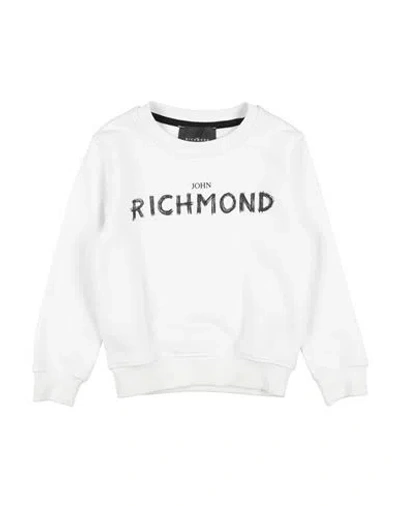 John Richmond Babies'  Toddler Boy Sweatshirt White Size 4 Cotton