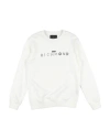 John Richmond Toddler Boy Sweatshirt White Size 5 Cotton, Polyester In White
