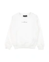 John Richmond Toddler Boy Sweatshirt White Size 5 Cotton, Polyester In White