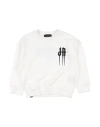 John Richmond Babies'  Toddler Boy Sweatshirt White Size 6 Cotton, Polyester