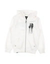 John Richmond Babies'  Toddler Boy Sweatshirt White Size 6 Cotton, Polyester