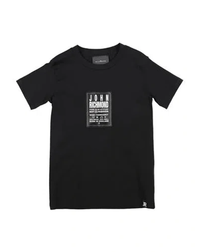John Richmond Babies'  Toddler Boy T-shirt Black Size 5 Cotton