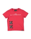 John Richmond Babies'  Toddler Boy T-shirt Red Size 6 Cotton