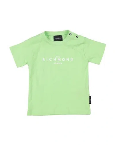 John Richmond Babies'  Toddler Boy T-shirt Light Green Size 3 Cotton