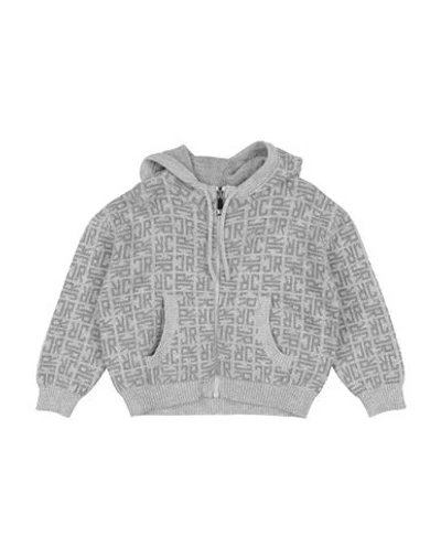 John Richmond Babies'  Toddler Girl Cardigan Light Grey Size 6 Nylon, Viscose, Merino Wool, Cashmere In Gray
