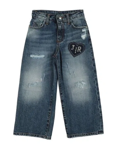 John Richmond Babies'  Toddler Girl Jeans Blue Size 5 Cotton