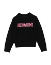 John Richmond Toddler Girl Sweater Black Size 5 Acrylic, Polyester, Elastane In Black