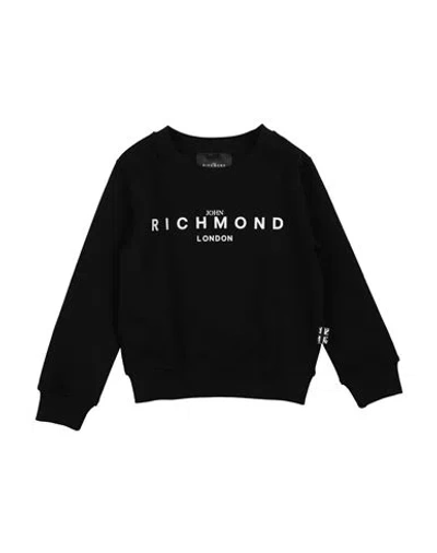 John Richmond Babies'  Toddler Girl Sweatshirt Black Size 4 Cotton