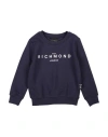 John Richmond Babies'  Toddler Girl Sweatshirt Dark Purple Size 4 Cotton