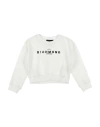 John Richmond Toddler Girl Sweatshirt White Size 5 Cotton, Polyester In White