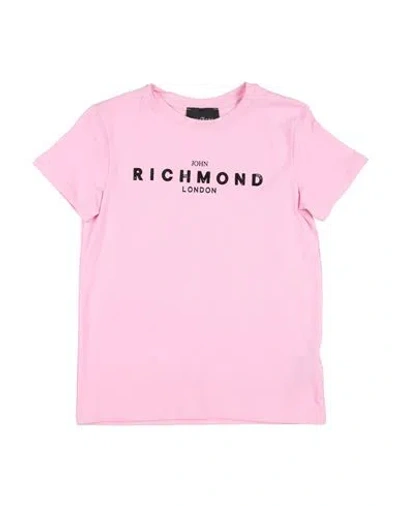 John Richmond Babies'  Toddler Girl T-shirt Pink Size 6 Cotton, Elastane