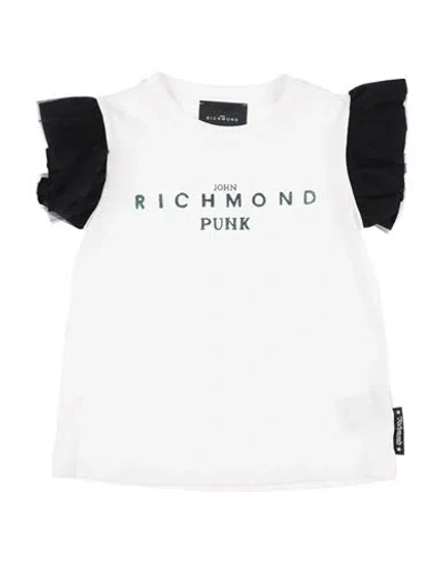 John Richmond Babies'  Toddler Girl T-shirt White Size 6 Cotton