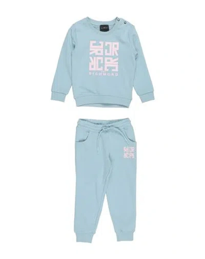 John Richmond Babies'  Toddler Girl Tracksuit Sky Blue Size 3 Cotton, Polyester