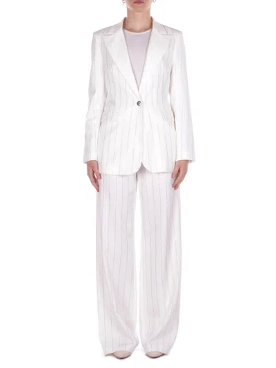 John Richmond Trousers Beige In White